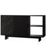 Hanah Home Ravello Consola Negro y Mármol